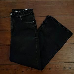 H&M Black Wide Leg Jeans